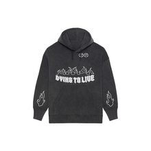 Load image into Gallery viewer, White Flame Hoodie
